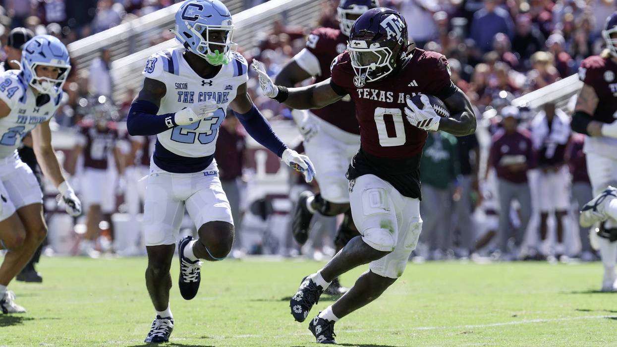 Texas A&M shuts out The Citadel 41-0 behind Jamarion Morrow's 3 TDs