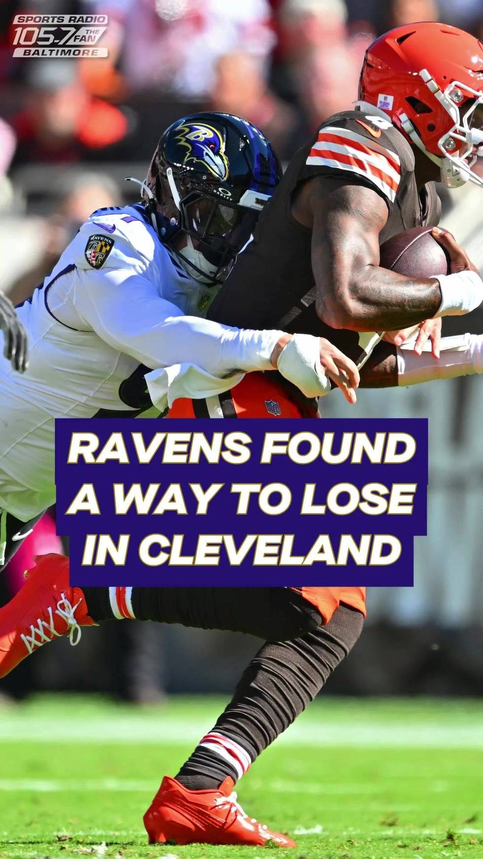Ravens Find a Way to Lose in Cleveland