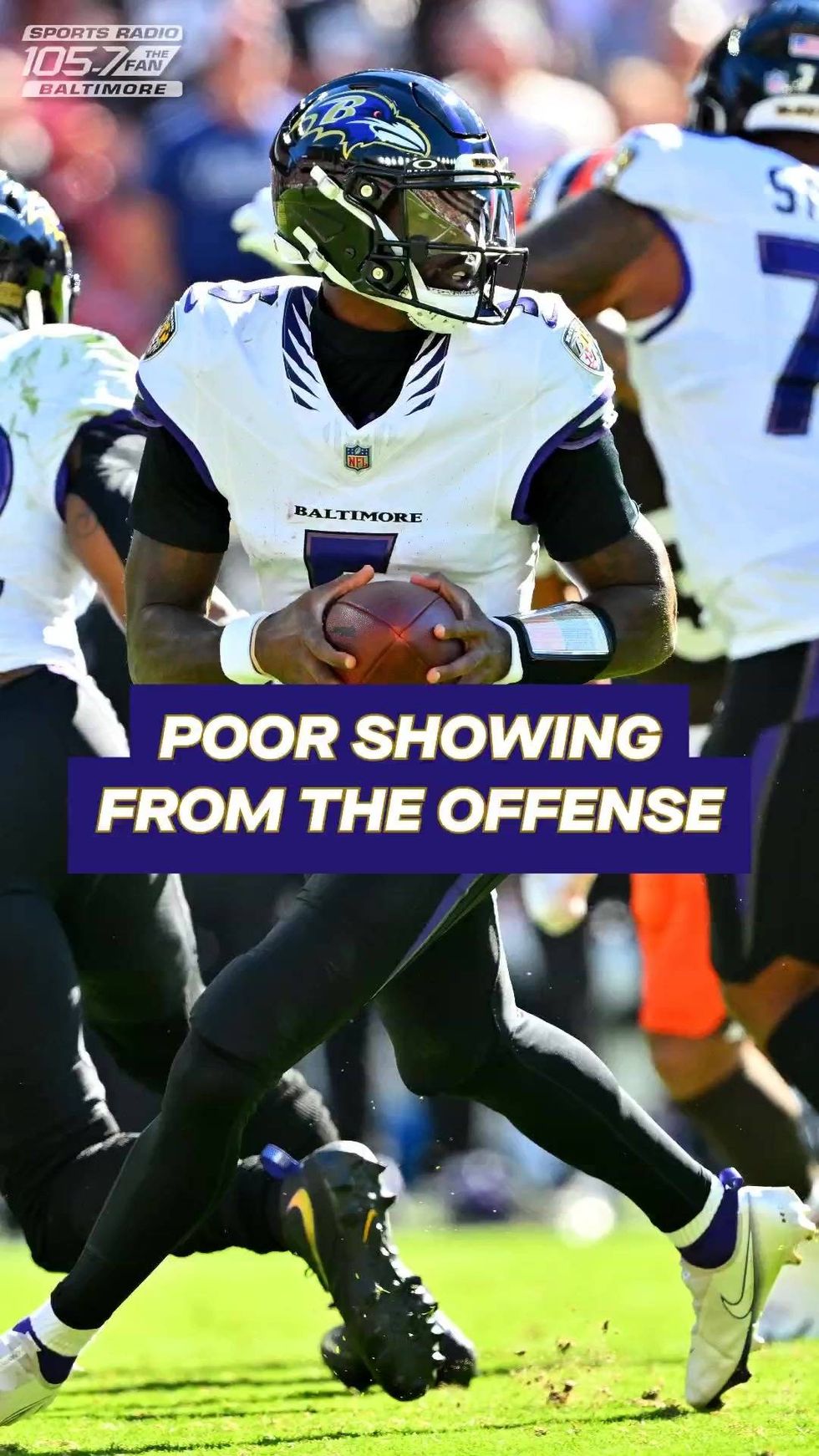 Ravens' Offense Struggled Big Time