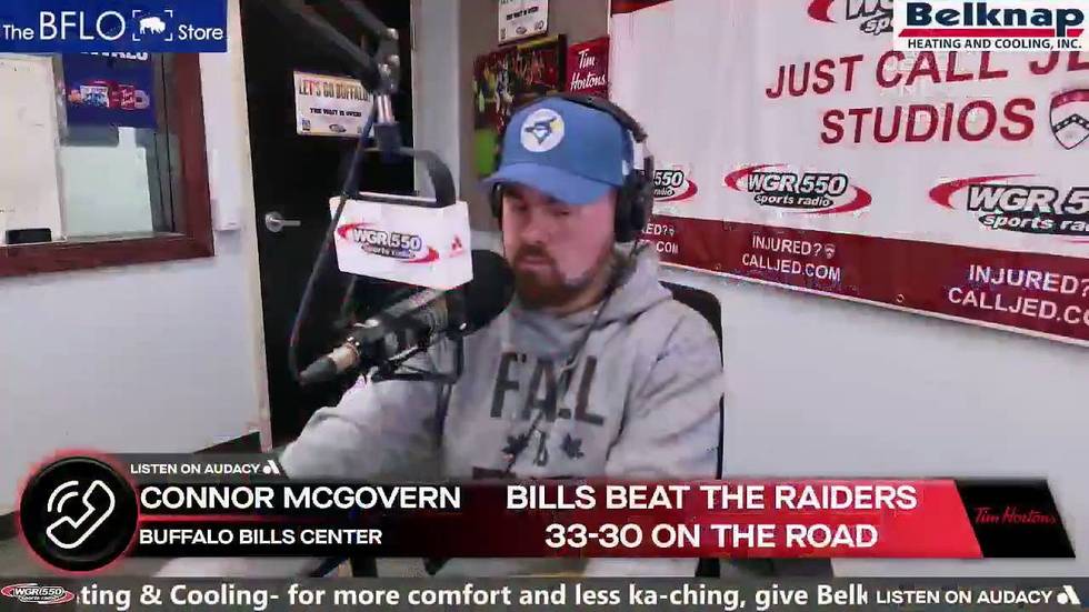 Connor McGovern on Allen's flip pass "What the F***" | The Jeremy and Joe Show