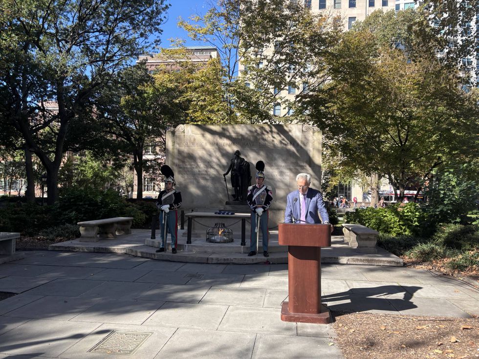 Largely forgotten founding father honored in Philadelphia’s Washington Square