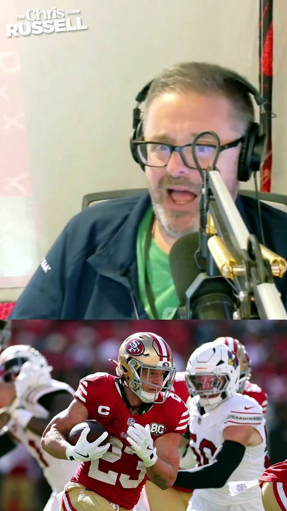 Rooster is deathly worried about Christian McCaffrey and the screen game