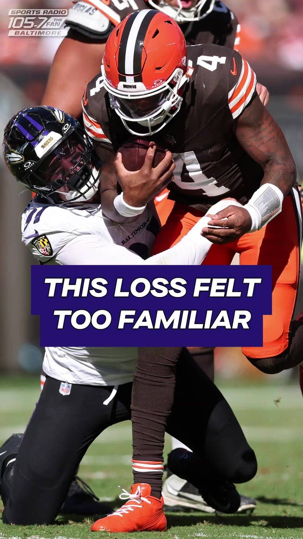 Baltimore's Loss in Cleveland Felt Too Familiar