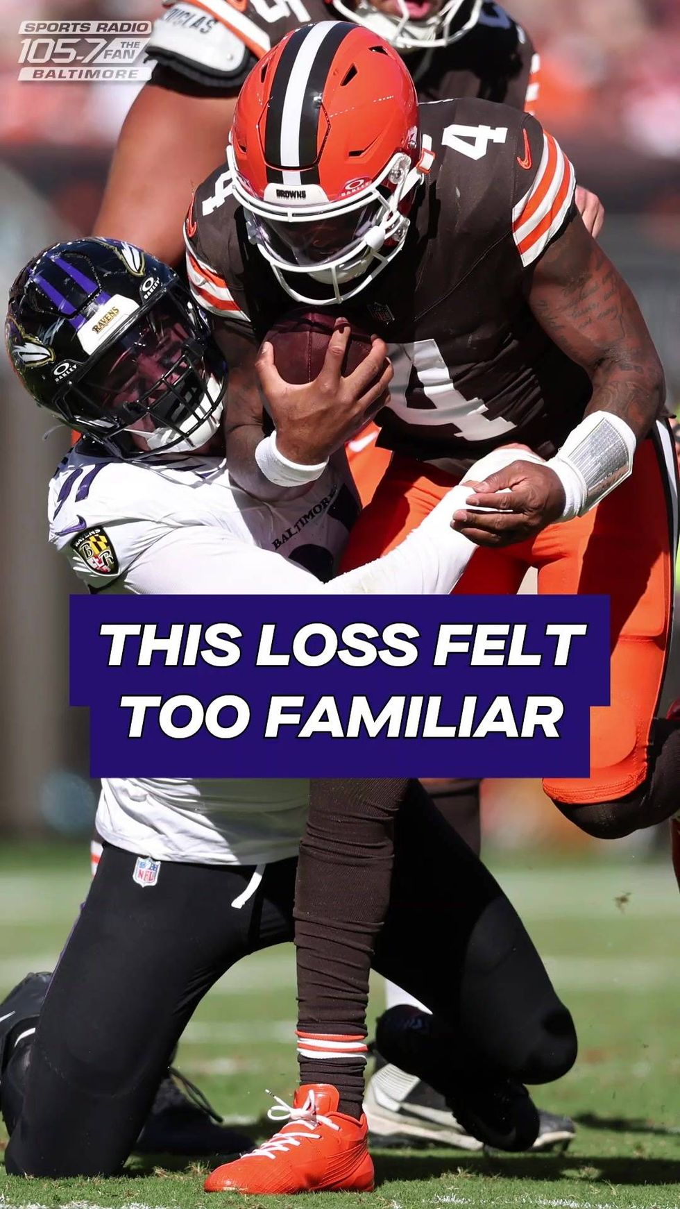 Baltimore's Loss in Cleveland Felt Too Familiar