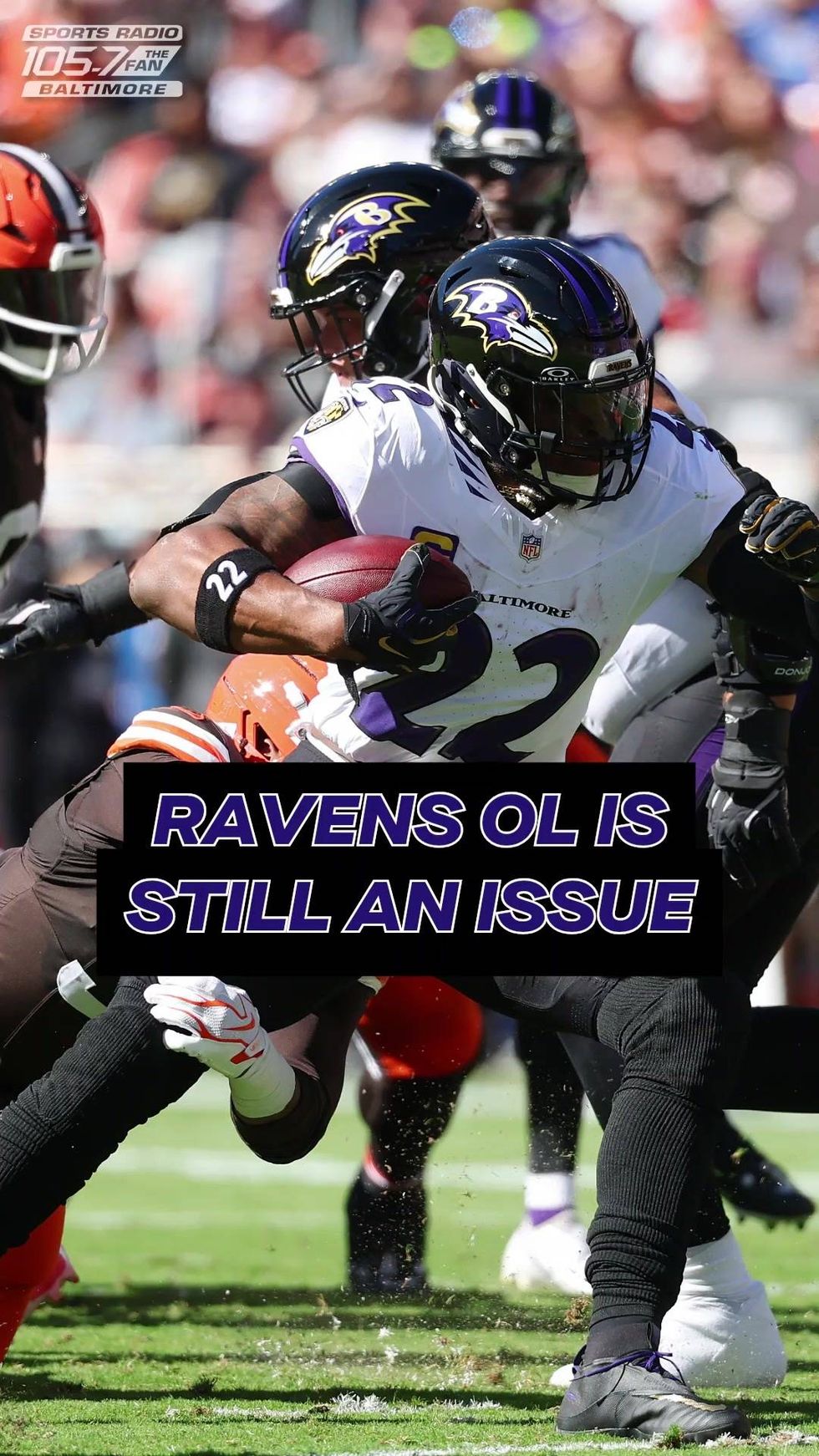Bad OL Play Is Holding the Ravens Back