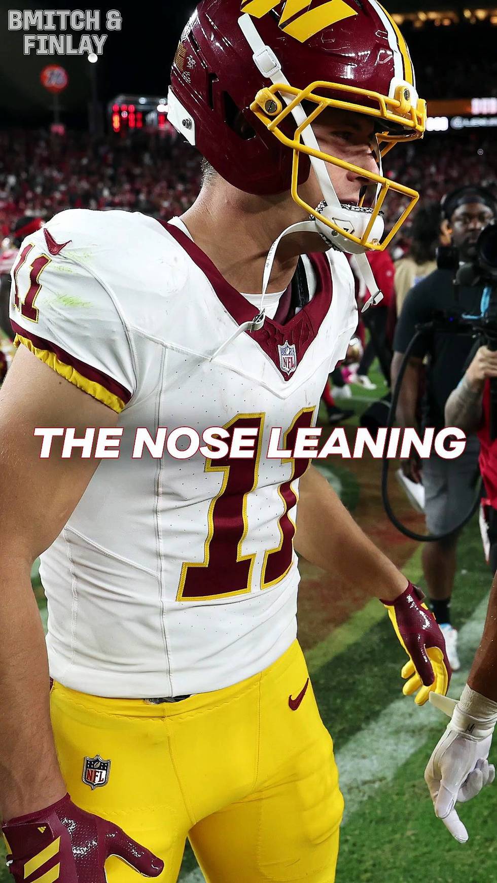 Luke McCaffrey On Punt Return Is A Disaster