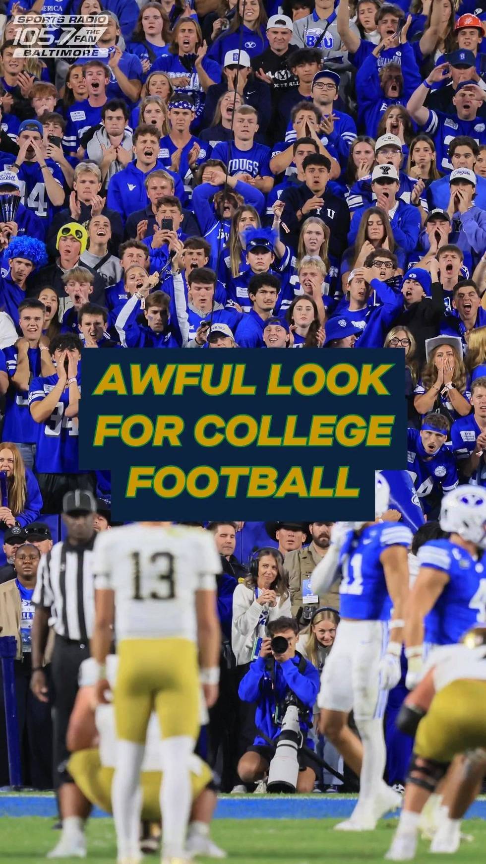 The Notre Dame-BYU Finish Was a Bad Look For College Football
