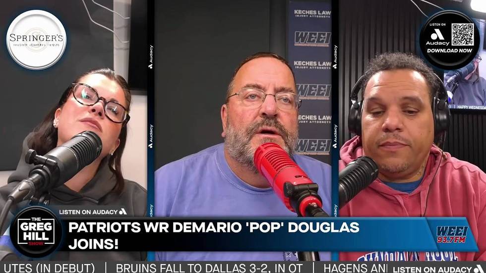 "Just doing too much" DeMario 'Pop' Douglas joins live!
