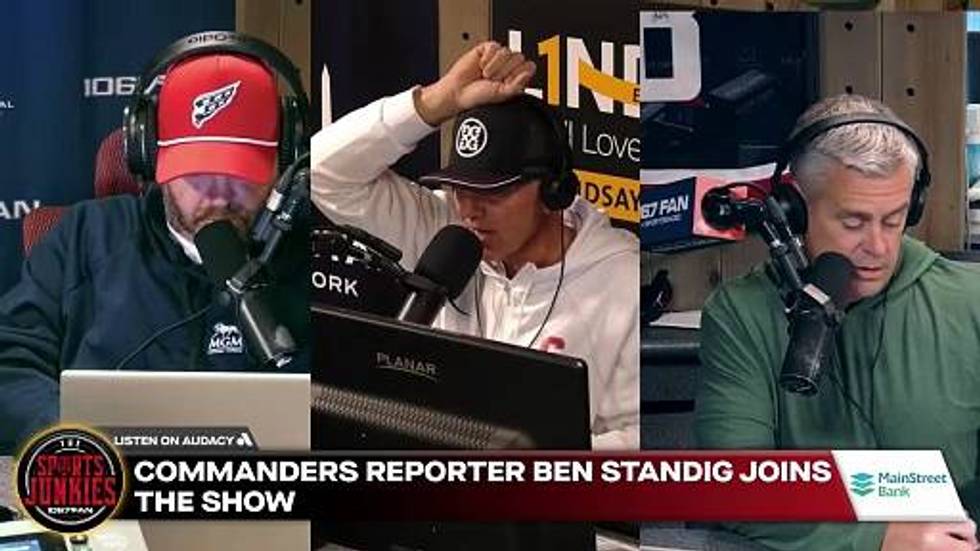 Ben Standig on why commanders' offensive options are so limited | The Sports Junkies