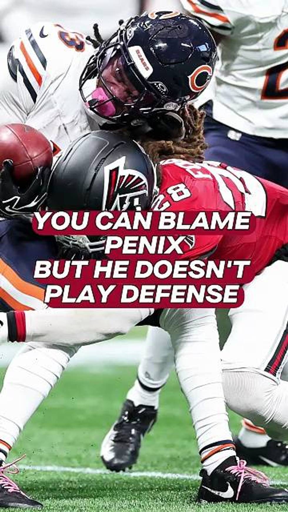 The defense was a bigger problem than Michael Penix