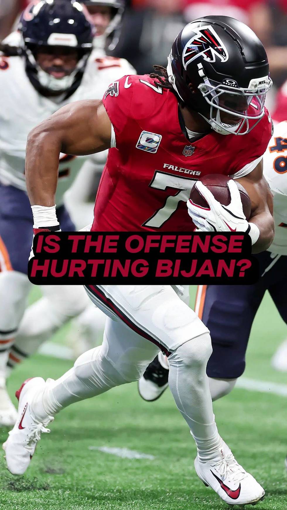 The Offense is hindering Bijan