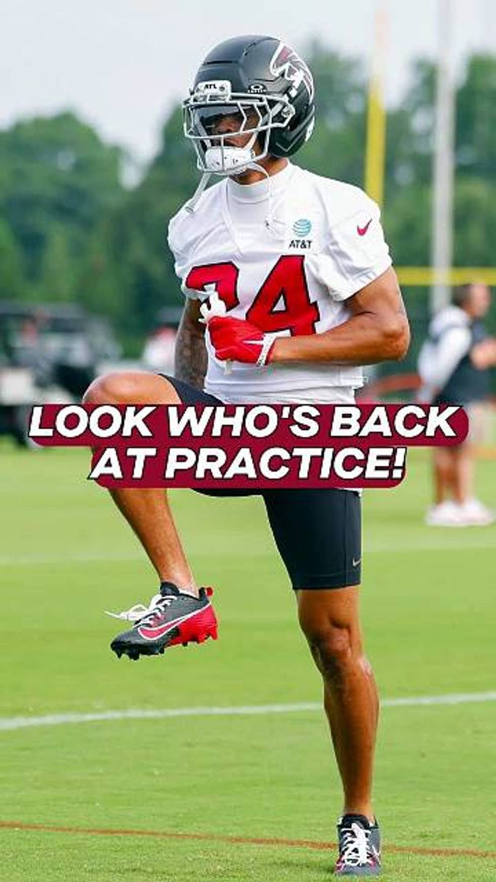 Good injury news for the Falcons