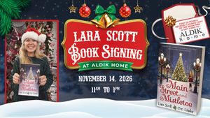Lara Scott Book Signing at Aldik Home