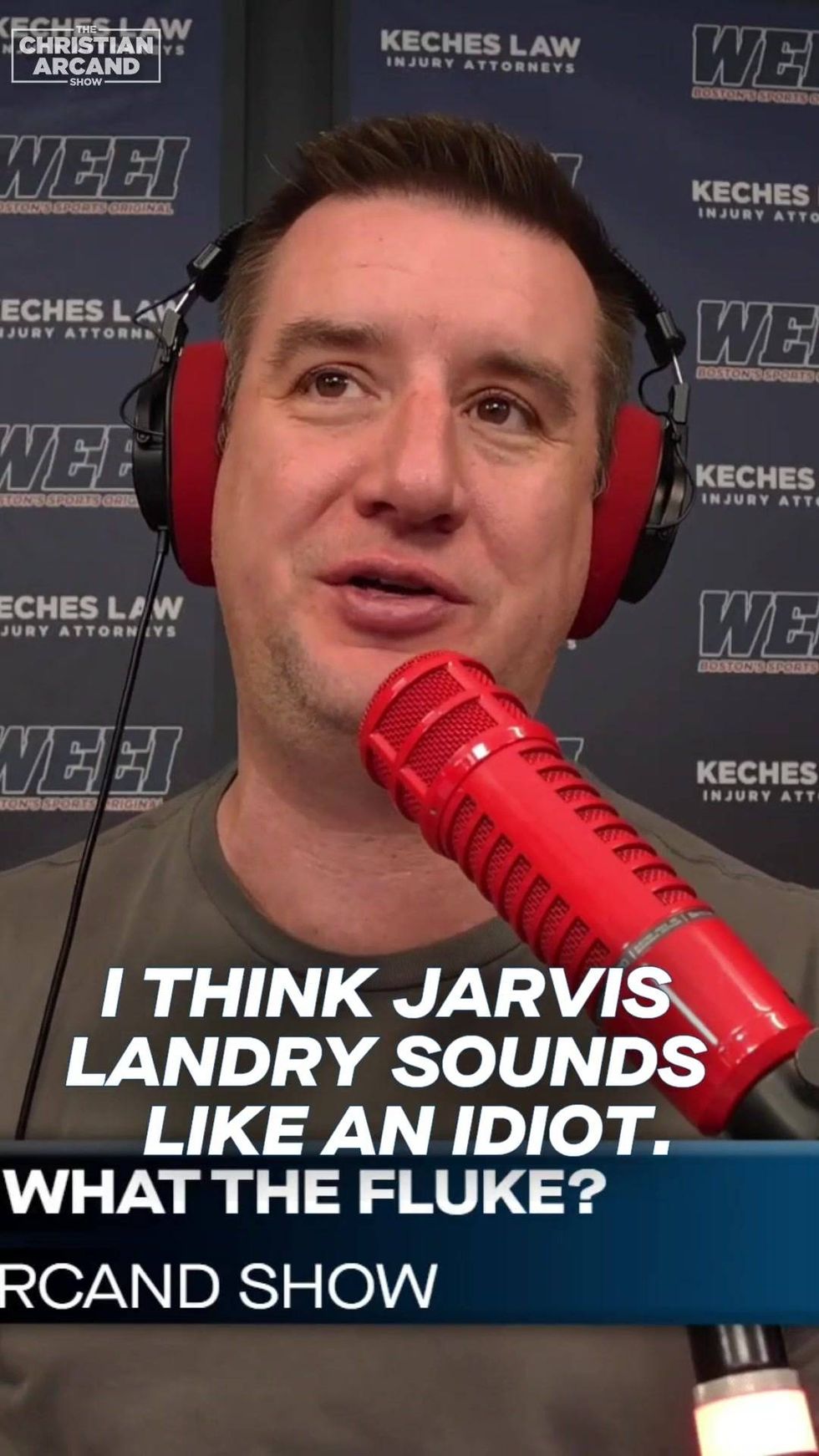 Jarvis Landry's comments on Drake Maye has us all asking... What the fluke? | The Christian Arcand Show