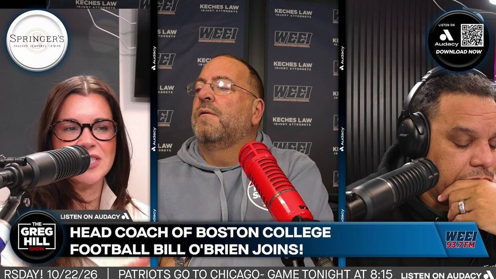 HC of BC football Bill O'Brien joins and weighs in on Jalen Hurts and the Eagles' situation
