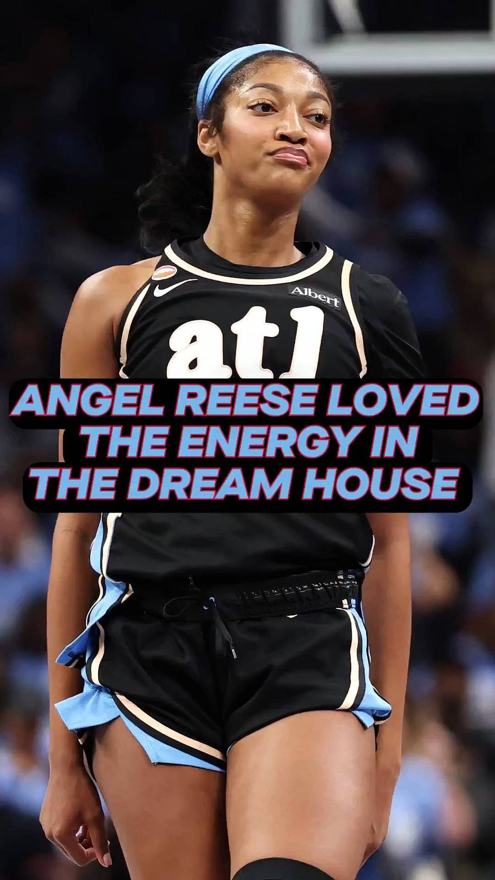 Angel Reese on Atlanta's crowd