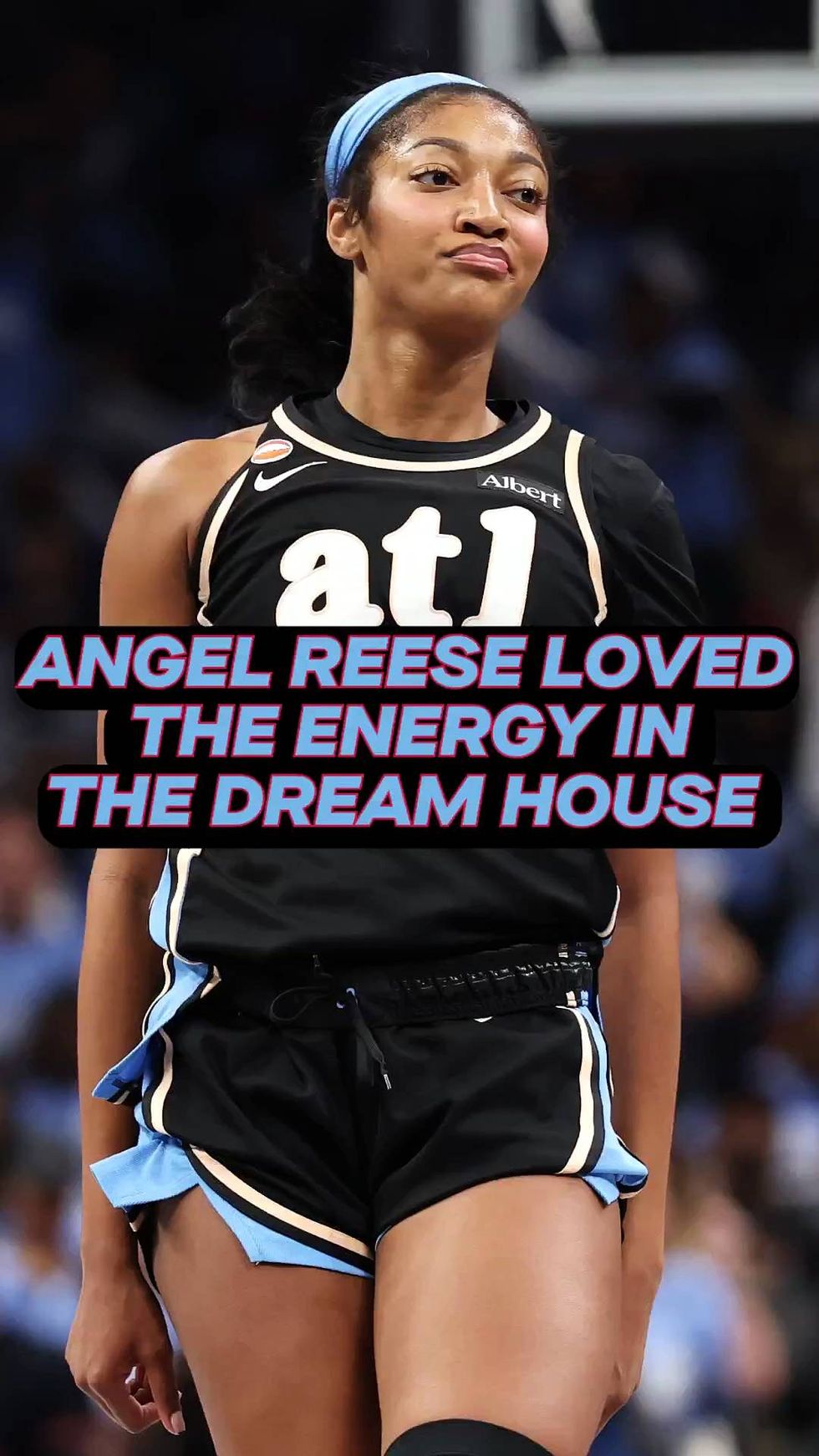 Angel Reese on Atlanta's crowd