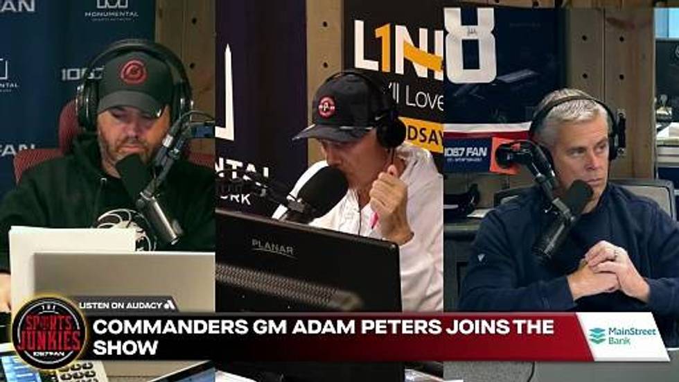 Commanders GM Adam Peters on late-game blunders & hiring Steve Wilks | The Sports Junkies