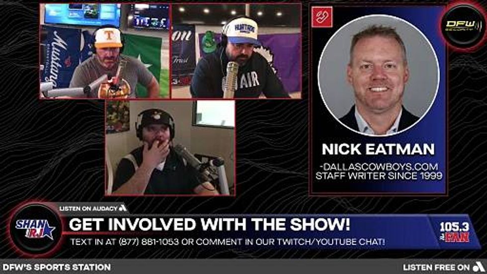 Nick Eatman On Schotty's Comments, George Pickens, Cowboys/Eagles & More | Shan & RJ