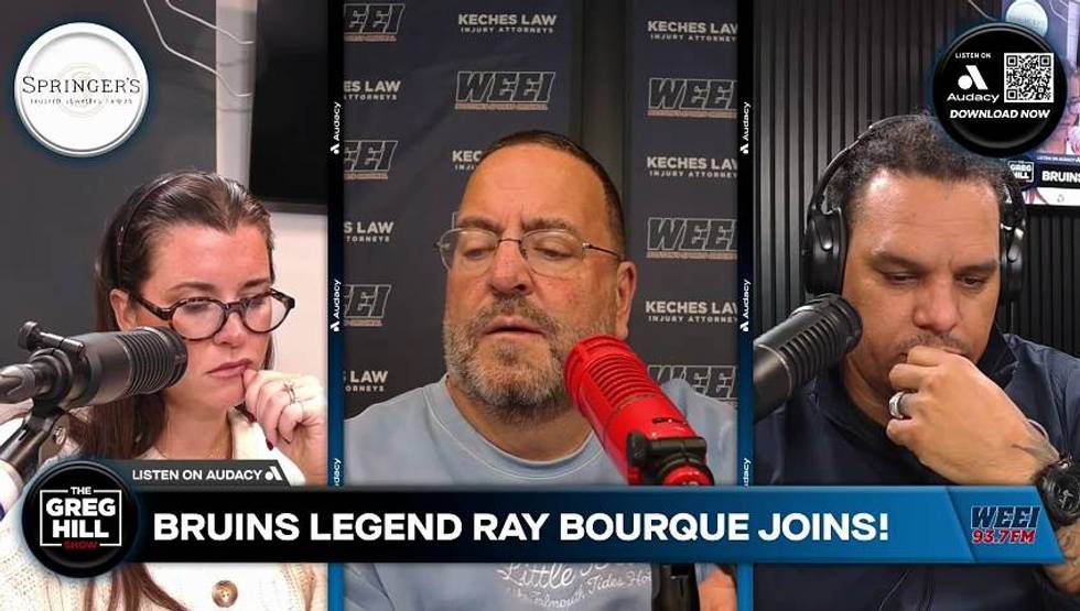 "They are not even playing their best yet" Bruins legend/NHL HoF Ray Bourque joins