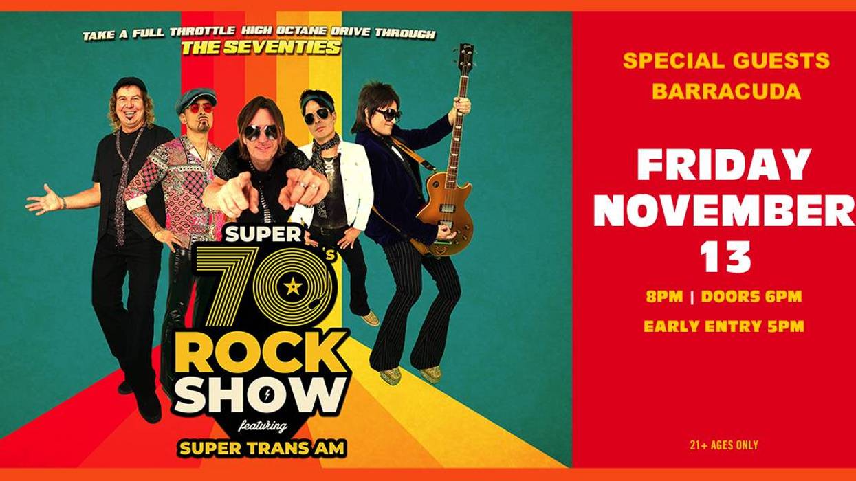 Enter to Win Tickets to Super 70's Rock Show