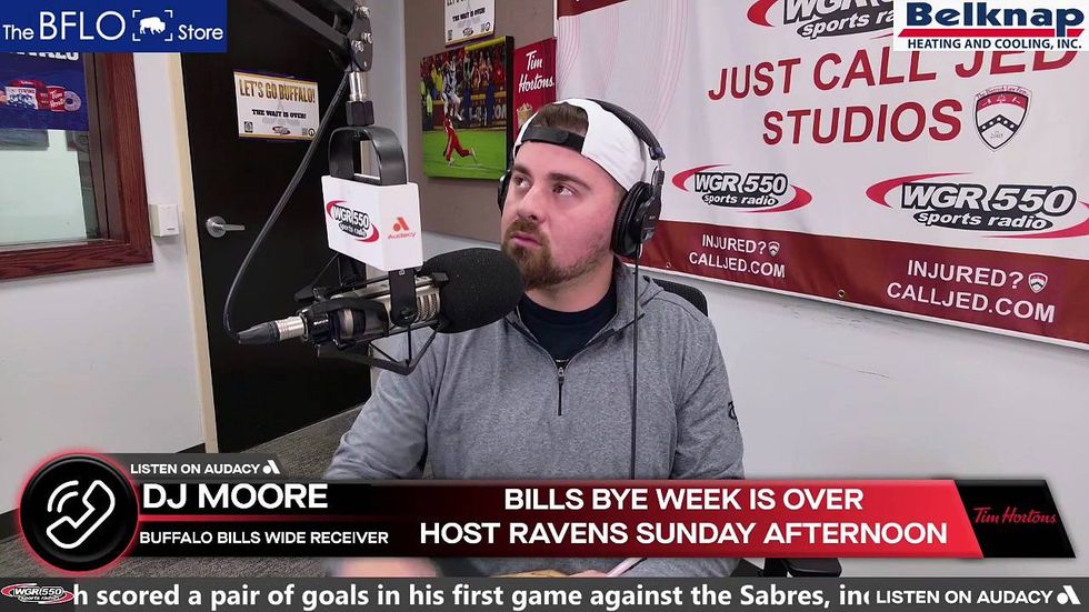 DJ Moore on Bills Offense Without Him