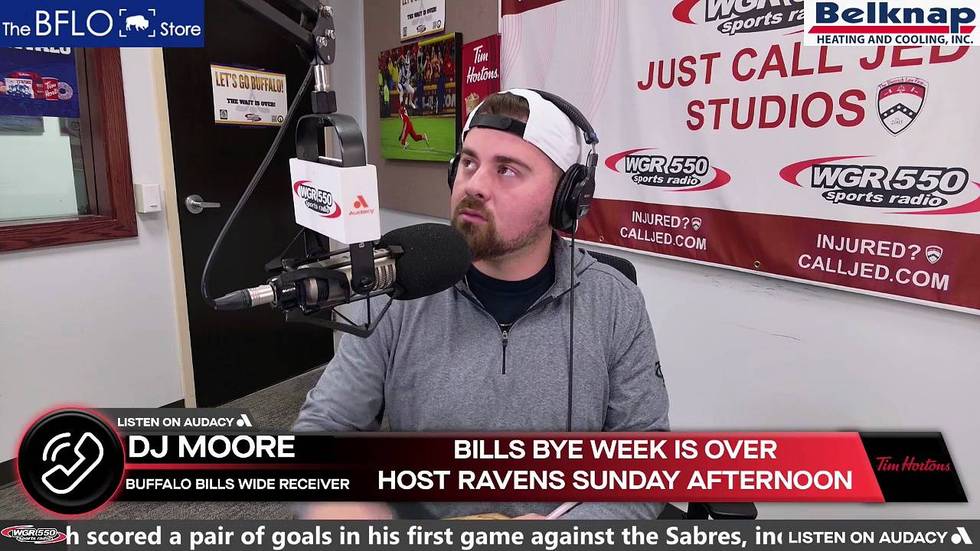 DJ Moore on Bills Offense Without Him