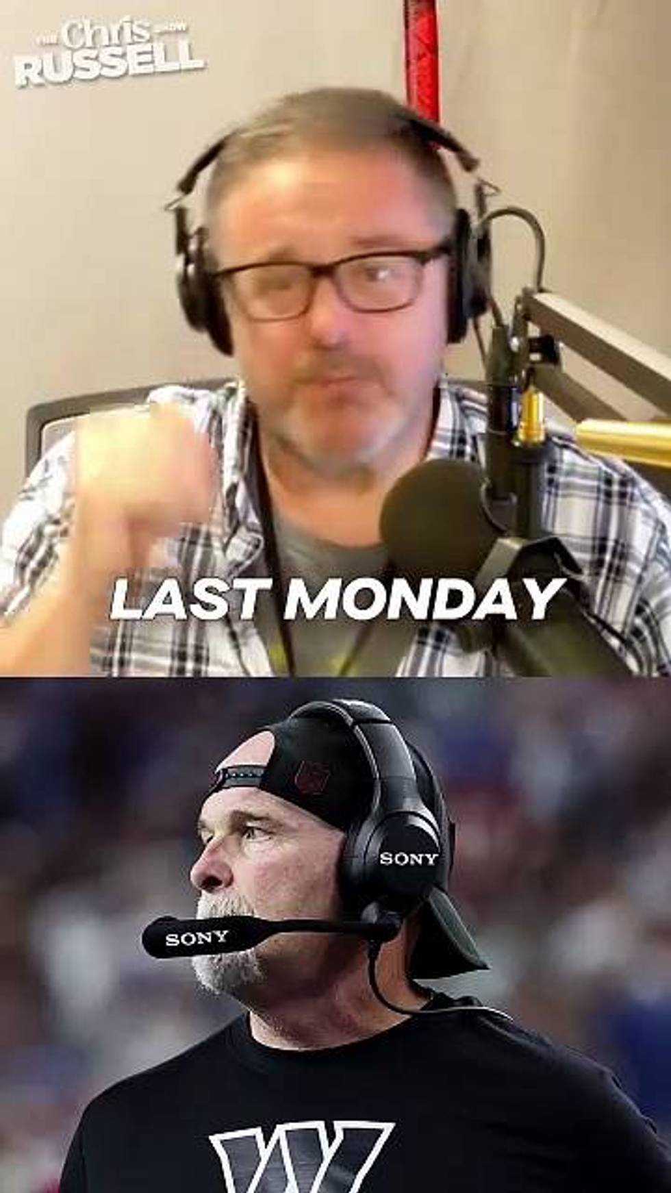 Dan Quinn is confident Commanders can play more consistent after the bye week. Rooster doesn't understand where that confidence is coming from.