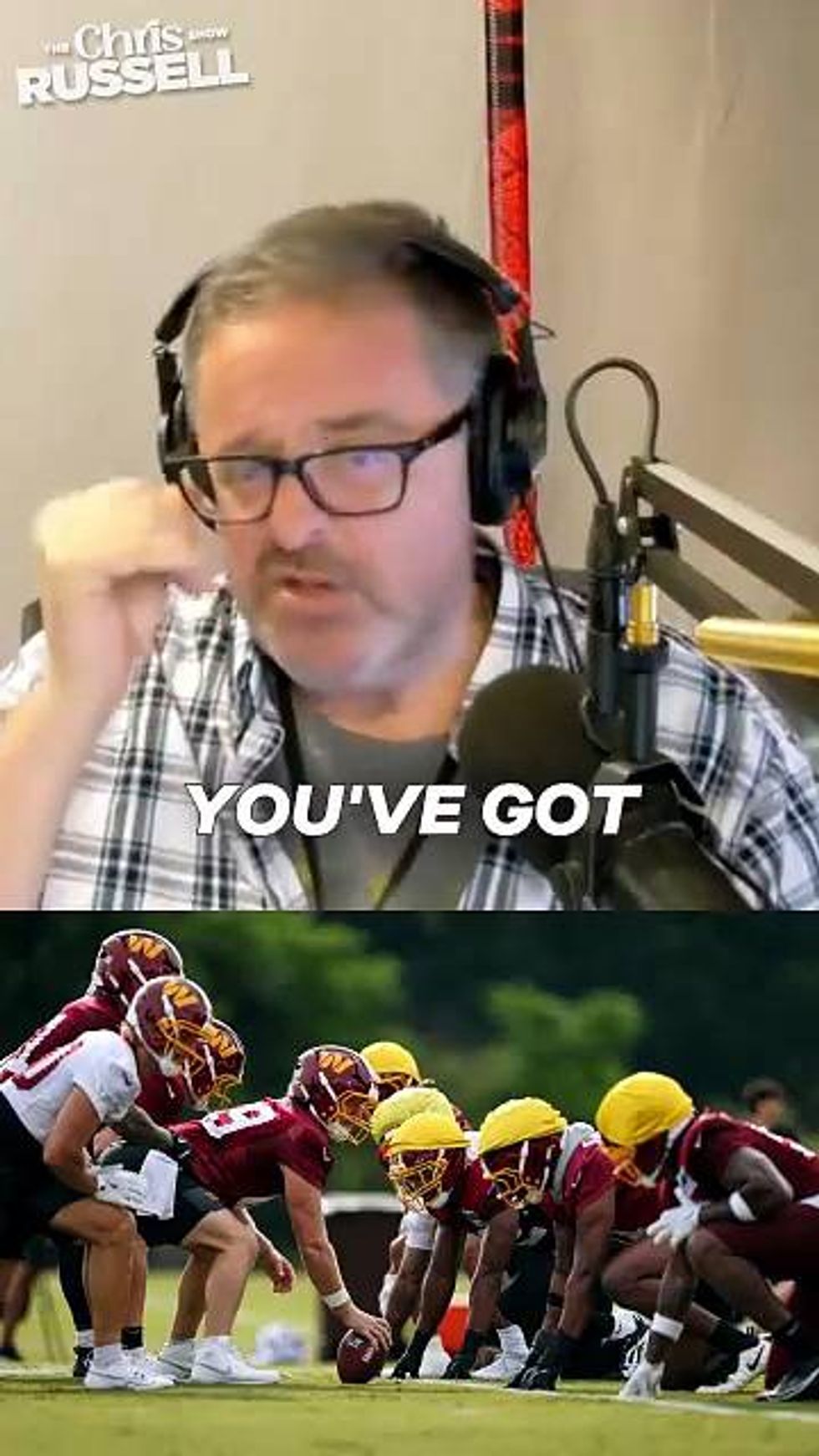 Chris Russell says the Commanders culture is too soft and comfortable