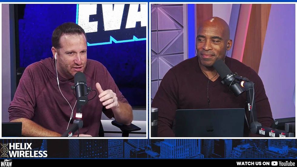 Evan says Giants need five more wins to lock up NFC East
