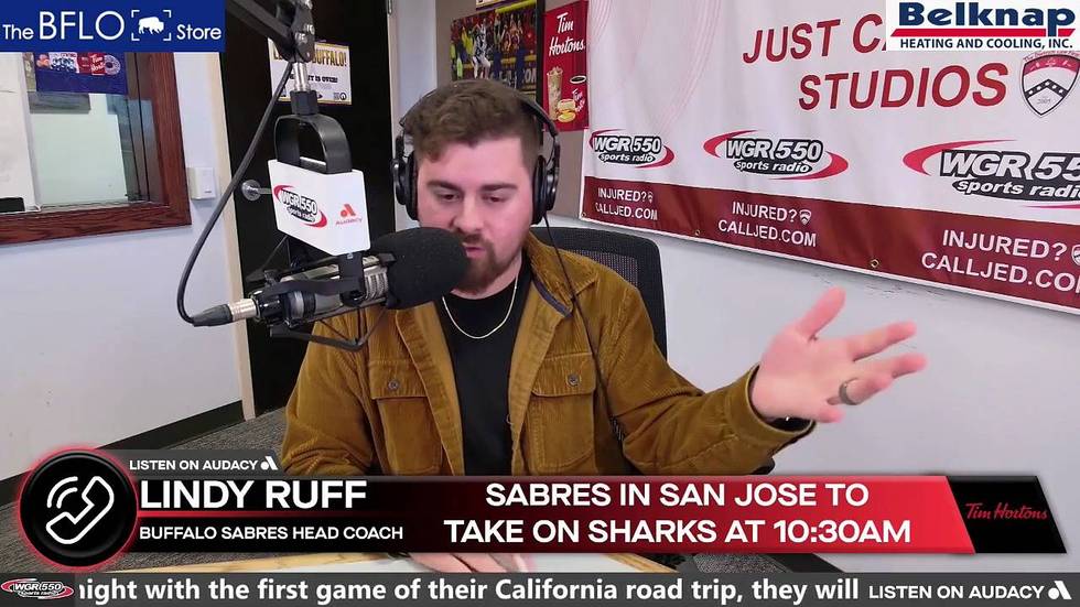 Lindy Ruff on Sabres start "There's not a player who should be happy" | The Jeremy and Joe Show