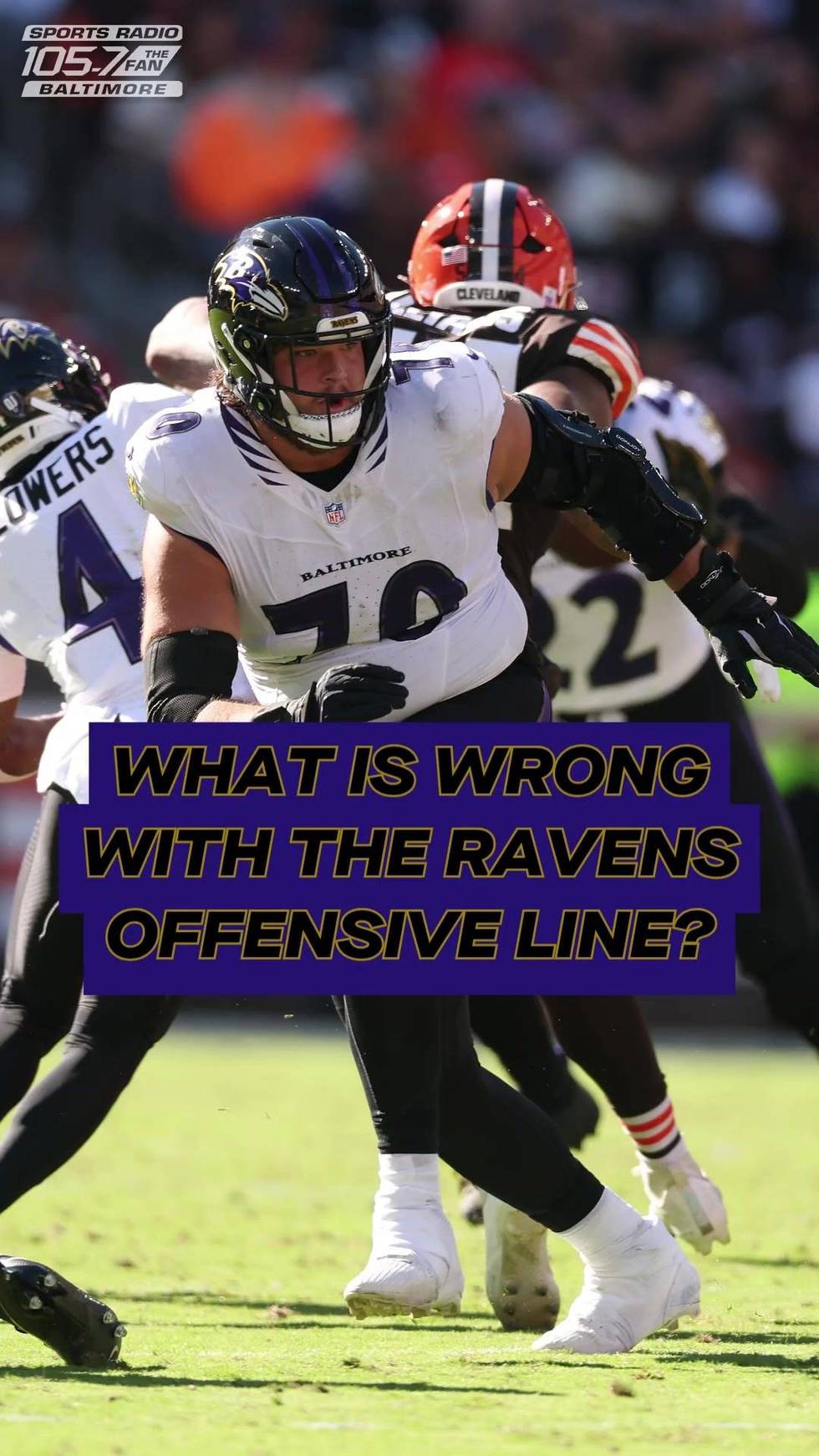 Lamar Jackson Masks the Ravens Issues Up Front