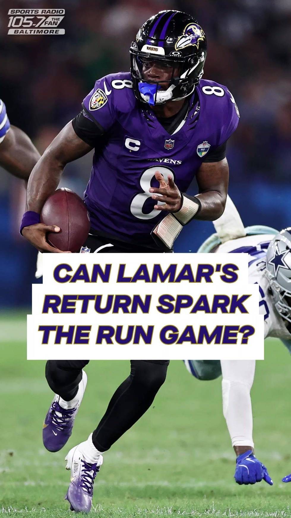 Will Lamar Jackson's Return Spark the Ravens Run Game?