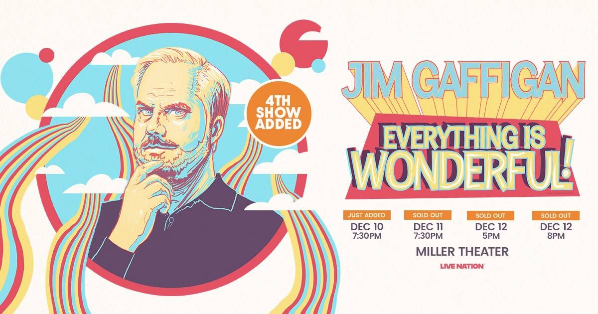 Your chance to win a pair of tickets to see Jiff Gaffigan on December 10th