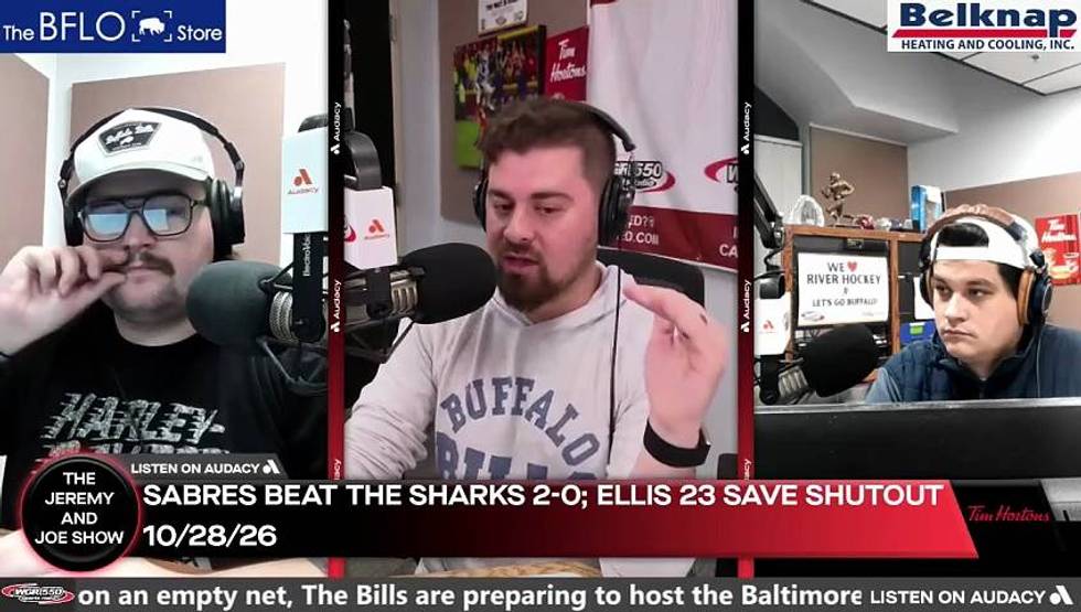 Sabres WIN 2-0 over Sharks; Colten Chaos prevails! | The Jeremy and Joe Show