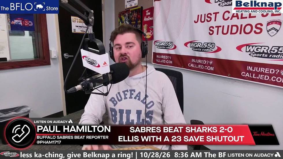 Paul Hamilton on Sabres 2-0 Win