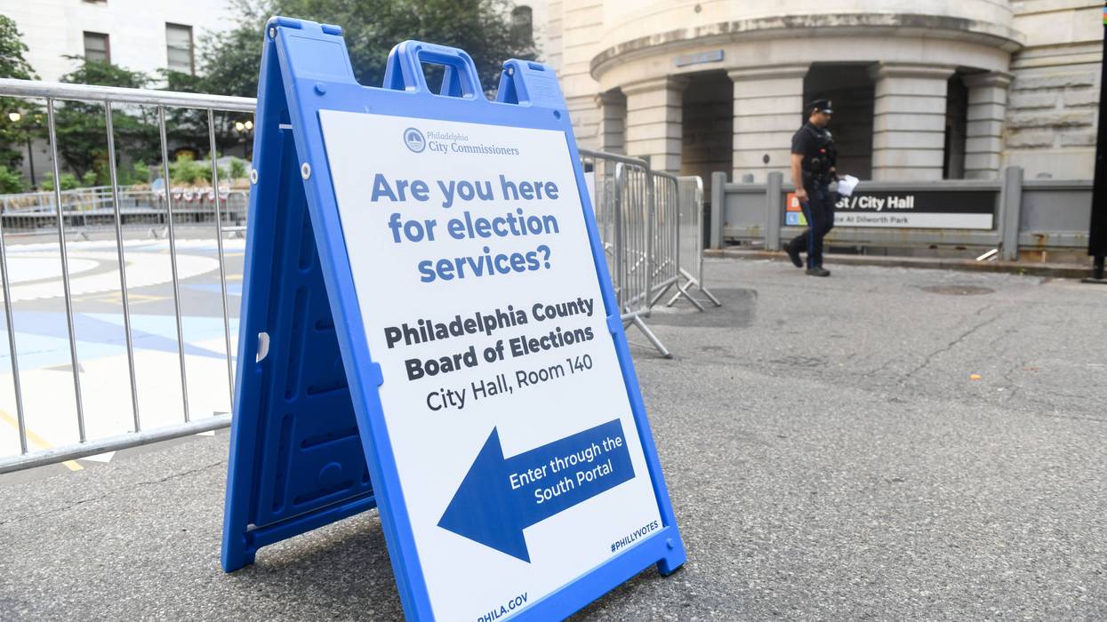 Philadelphia commissioners ban poll watchers from restricted areas