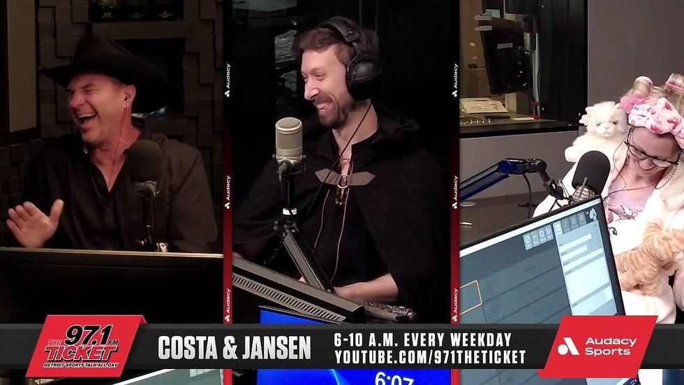 Halloween In Studio & Dylan Larkin Sits Out! | Costa & Jansen