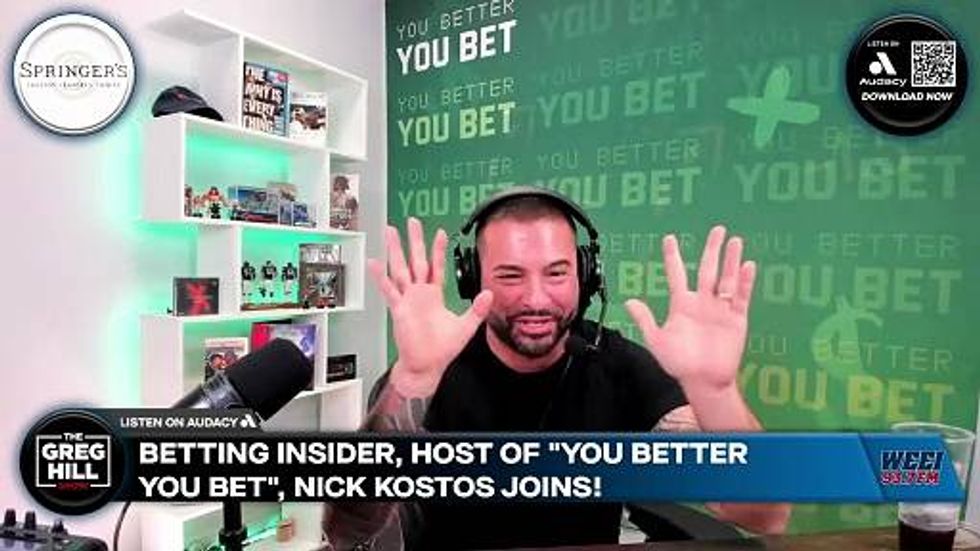 "The Pats are going to railroad the Dolphins" Host of  You Better You Bet, Nick Kostos joins!