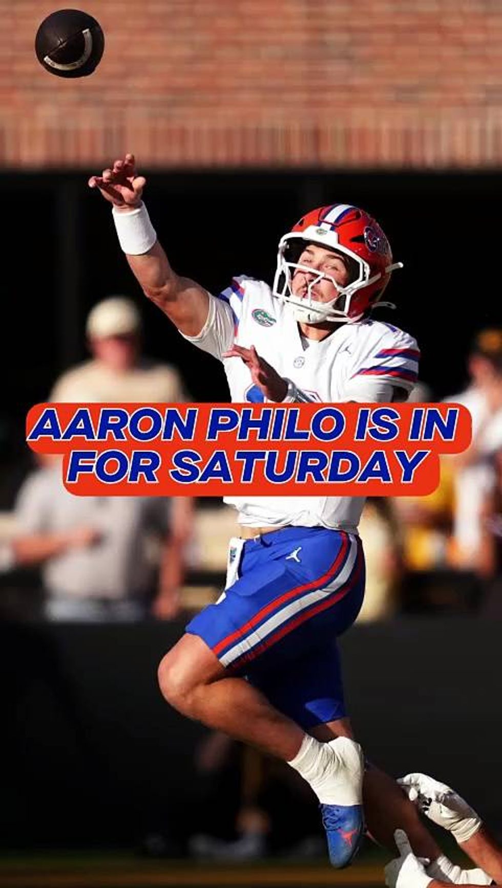Aaron Philo will start for Florida