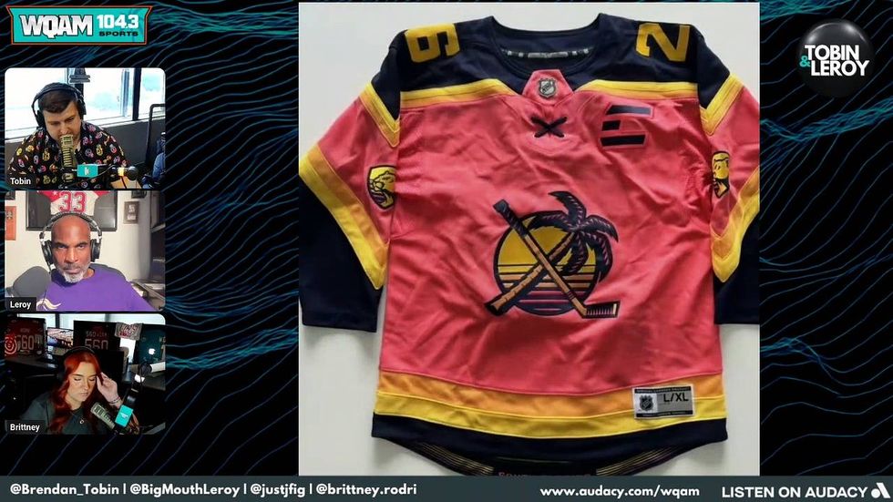 Miami Vice on Ice?! Florida Panthers  New Alternate Jersey