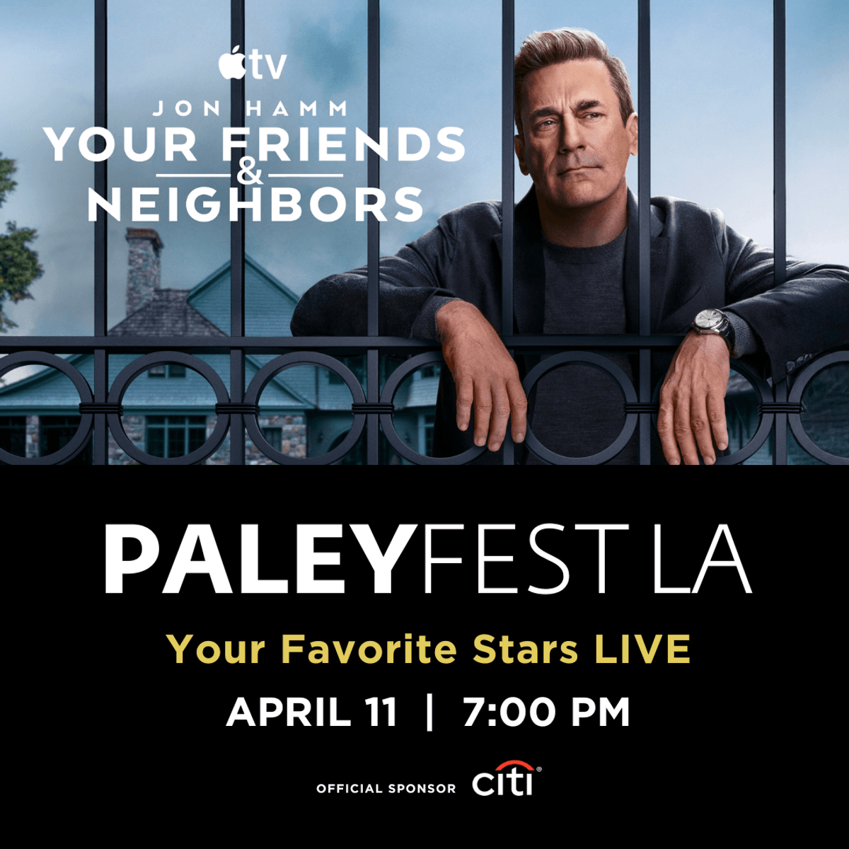 Enter for your chance to win tickets to PaleyFest LA 2026: Your Friends & Neighbors