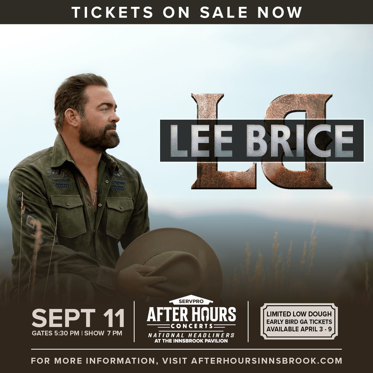 Win Tickets to See Lee Brice!