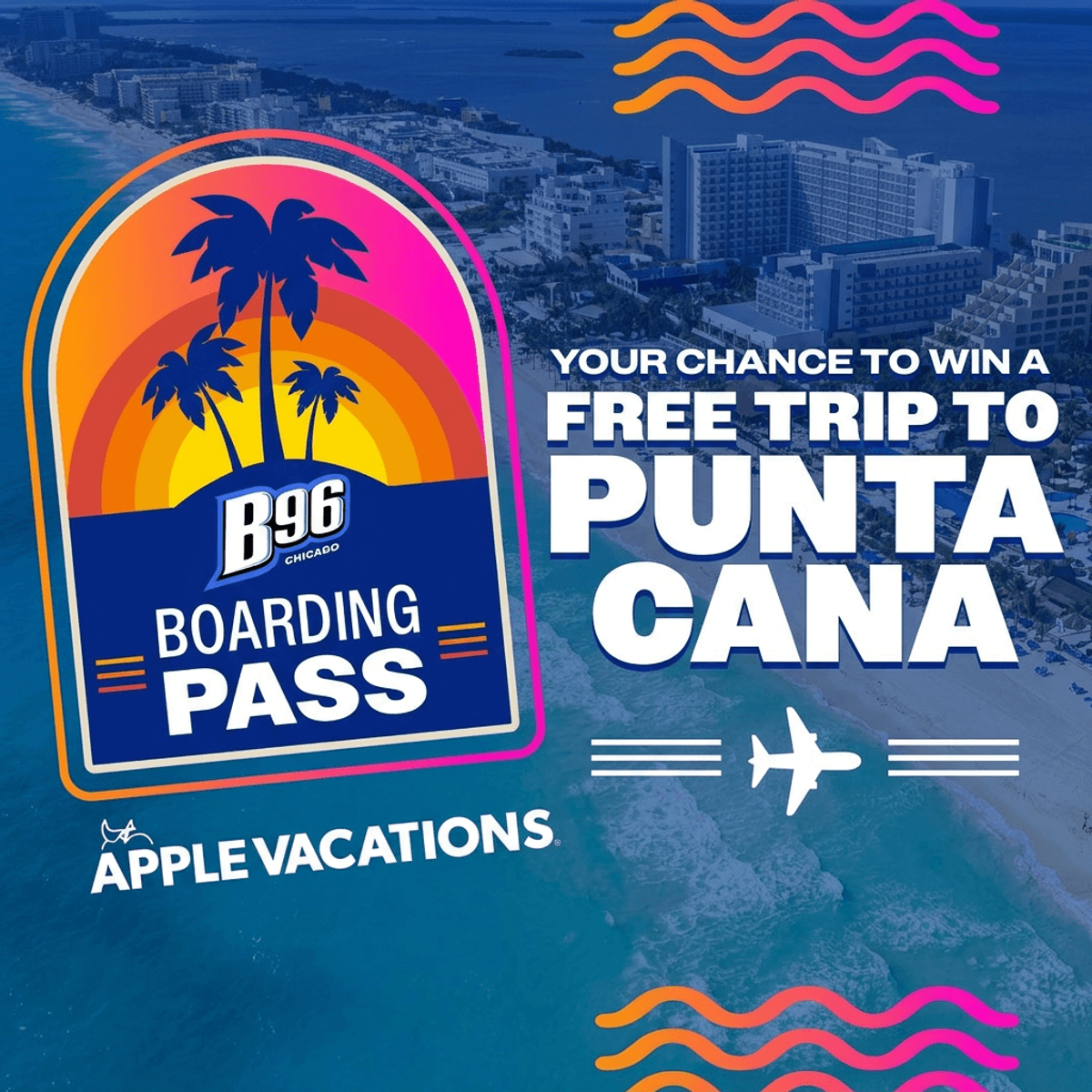 B96 Boarding Pass to Punta Cana
