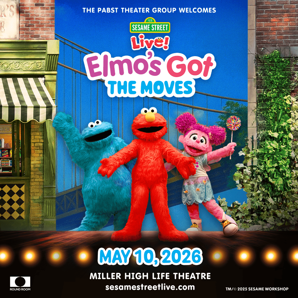 Your chance to see Sesame Street LIVE