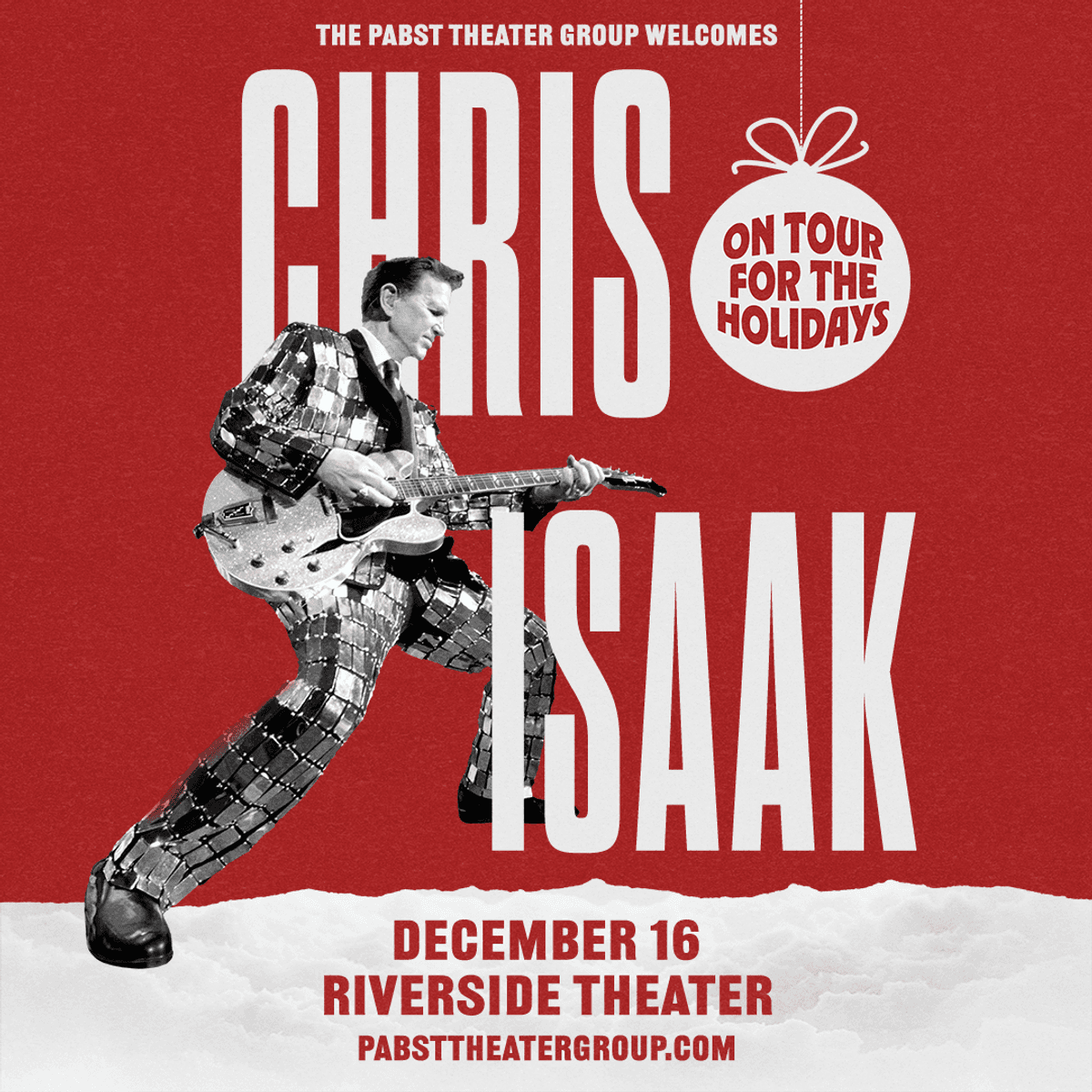 Your chance to see Chris Isaak
