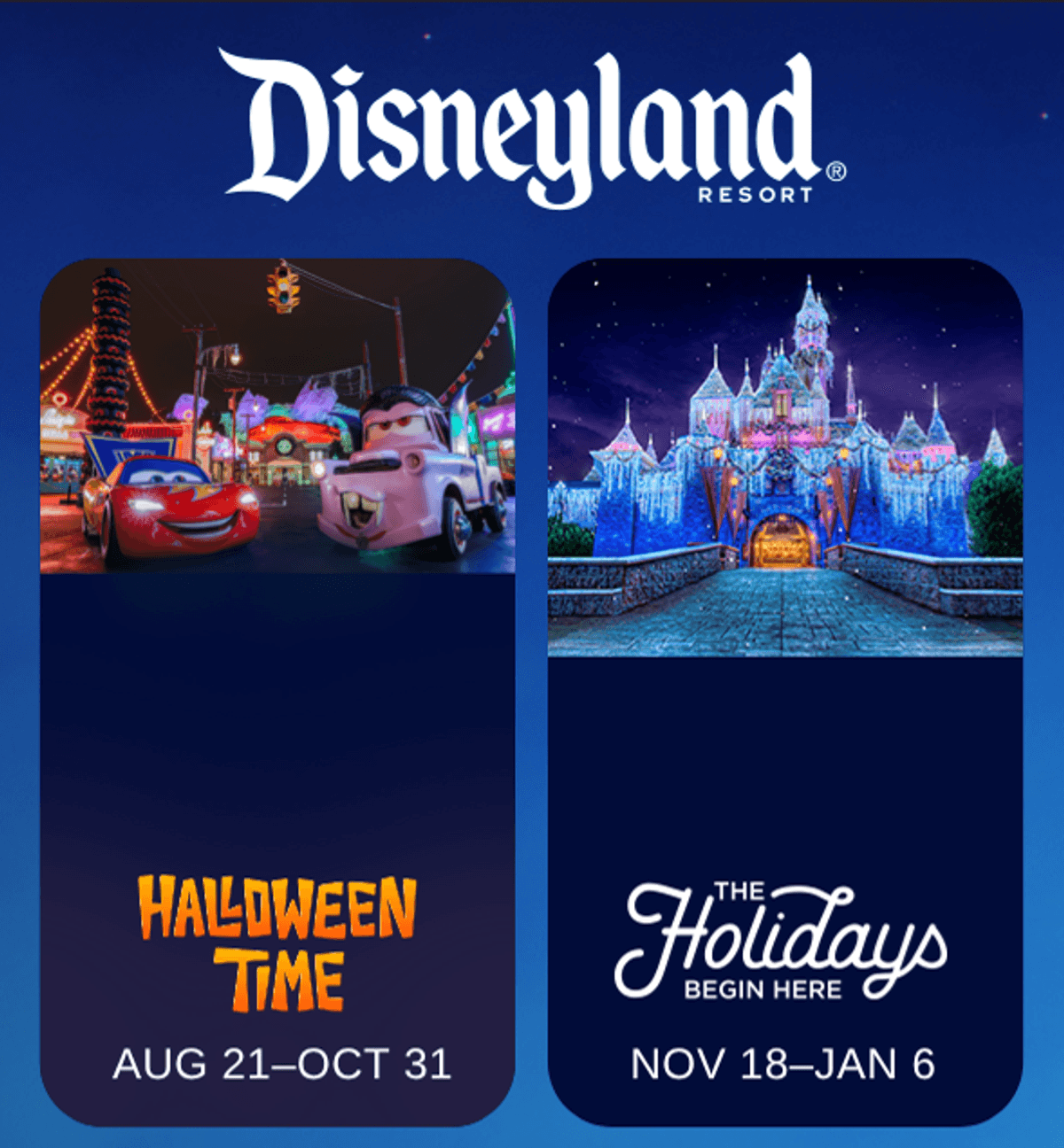 Your chance to win a trip to Disneyland®