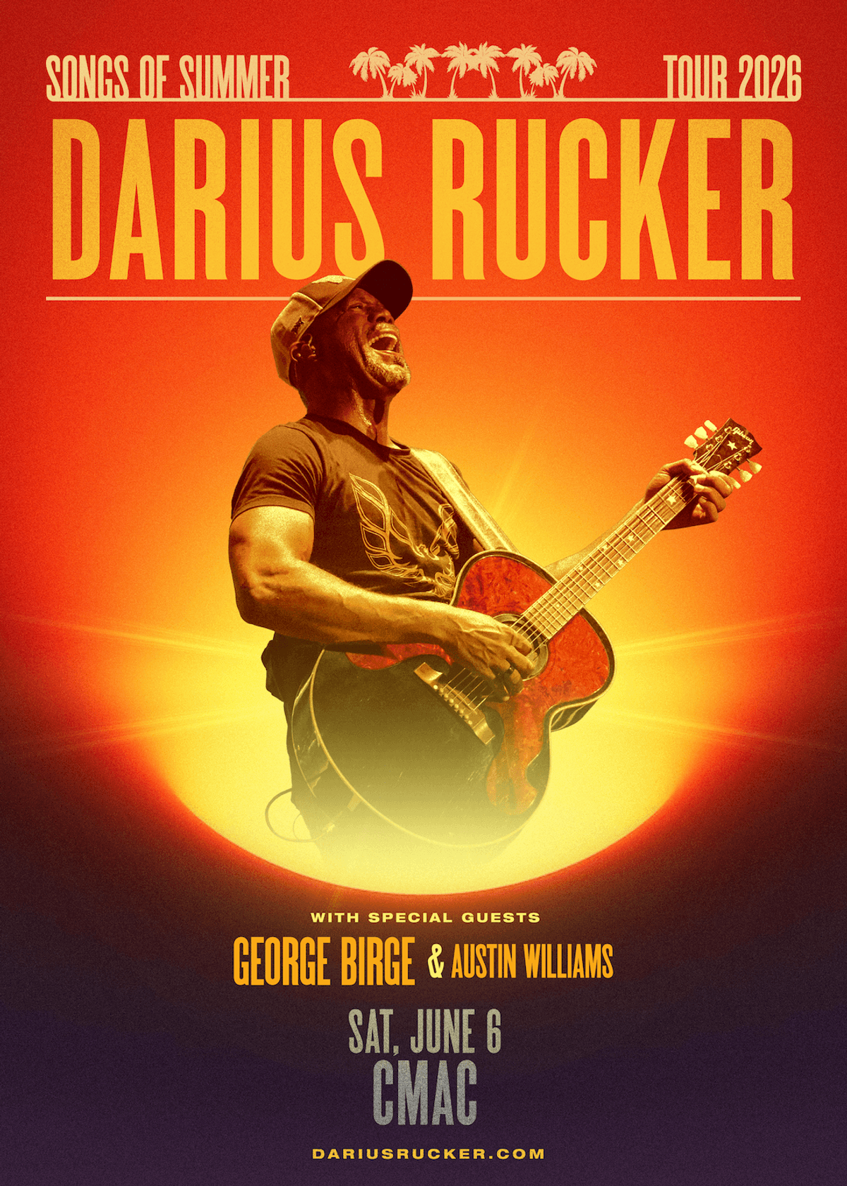 WBEE: Last chance to win a pair of tickets to Darius Rucker at CMAC on 6/6