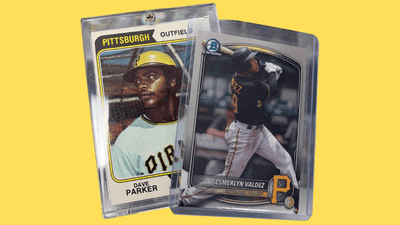 Win a 1974 Dave Parker RC Card & a Esmerlyn Valdez Bowman Chrome