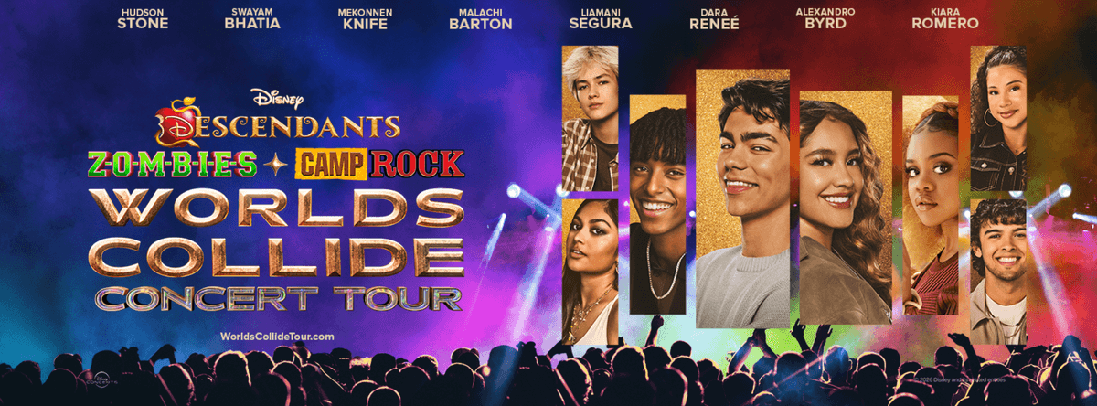 You Could See Disney Worlds Collide at Rocket Arena!